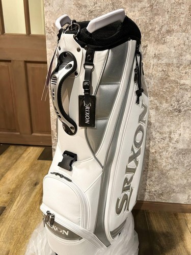 Srixon Golf Caddy Bag Type9.5 White Silver 3kg DUNLOP - Picture 3 of 5