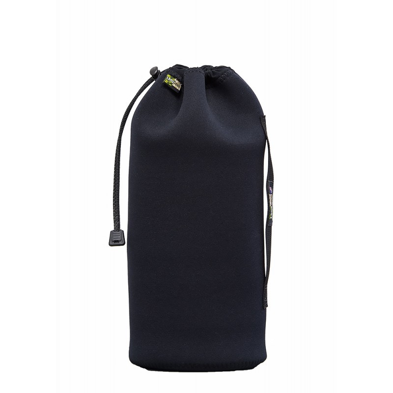 Pochette objectif XXXLarge Lenscoat noire idéale pour protéger vos zooms en voyage