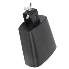 Metal Cow Bell Noise Maker With Stick For Drum Set Black Metal Popular