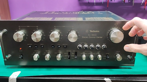 Technics SU-9600 PreAmplifier * Vintage 1970s * Top Spec UK Version * See Video - Video 1 of 1