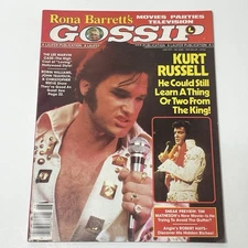 Rona Barrett's Gossip Magazine 06/1979 Kurt Russell Elvis Robin Williams Marvin
