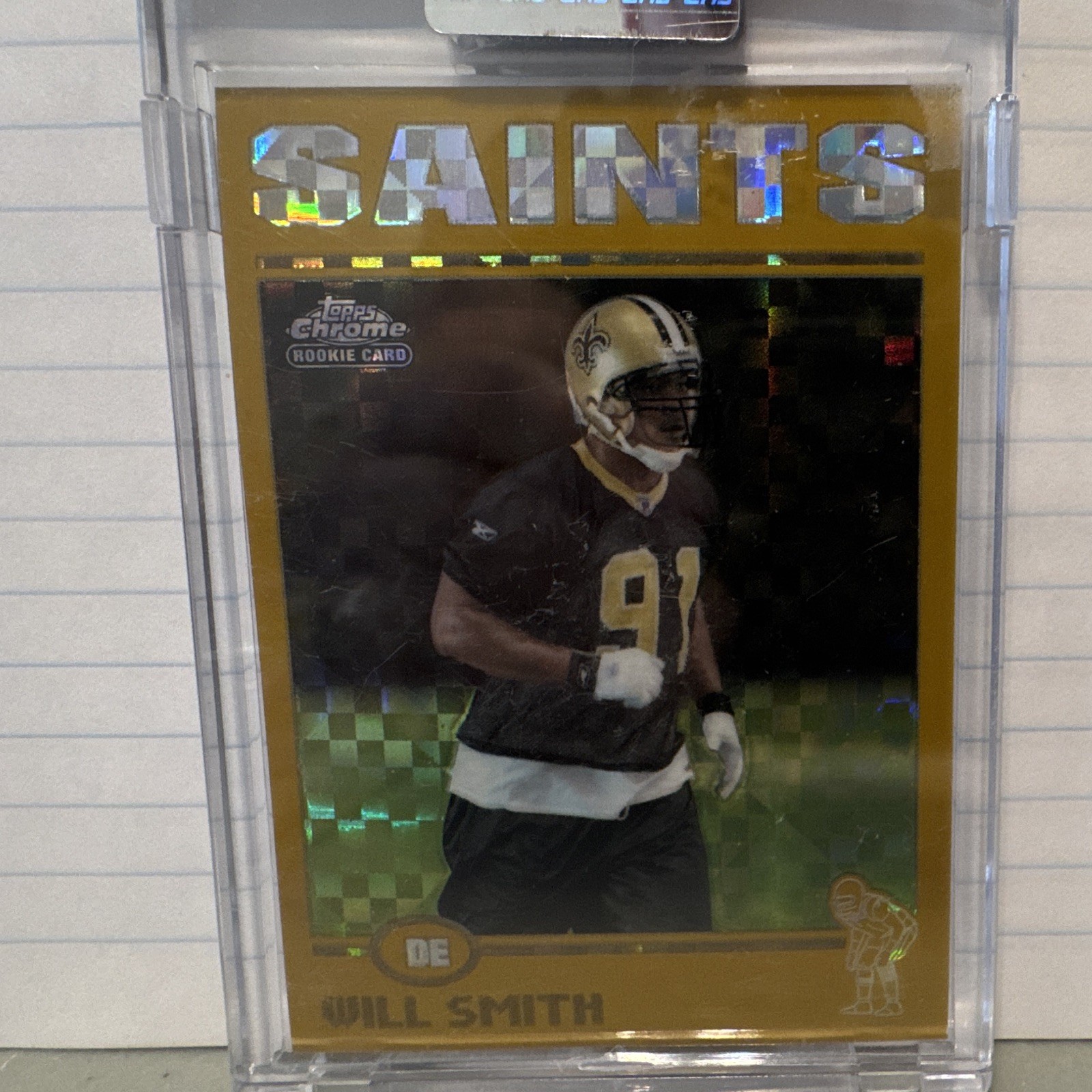 Will Smith Topps Chrome #181 Gold X-Fractor