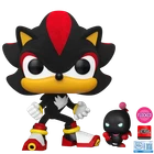 Funko Pop #1151 Shadow w/ Dark Chao Flocked Anime Las Vegas 2026 Debut Exclusive
