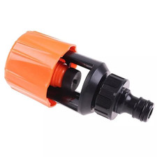 NEW Universal Tap To Garden Hose Pipe Connector Mixer Kitchen Tap Adapter Orange