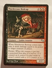 Magic MTG - Murderous Redcap - Shadowmoor - LP