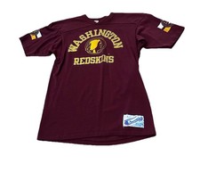 Vintage 1980s Champion Washington Redskins Durene Jersey NFL T-Shirt USA Made M