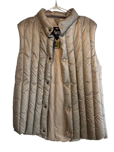 ZANTER JAPAN Down Jacket Men's L Champagne Gold Near Mint Condition - product listing photo
