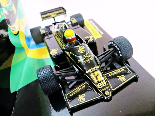 MINICHAMPS '1985 LOTUS 97 T RENAULT TURBO, SENNA RACING CAR COLLECTION' 1:43 MIB - Picture 3 of 9