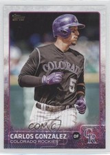 2015 Topps Limited Carlos Gonzalez #479 fm0