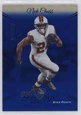 2024 Panini Prestige Xtra Points Blue Premium /299 Nick Chubb #67 0m56