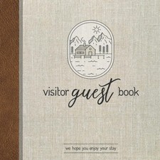 Visitor Guest Book: Welcome Visitor Guest Boo...