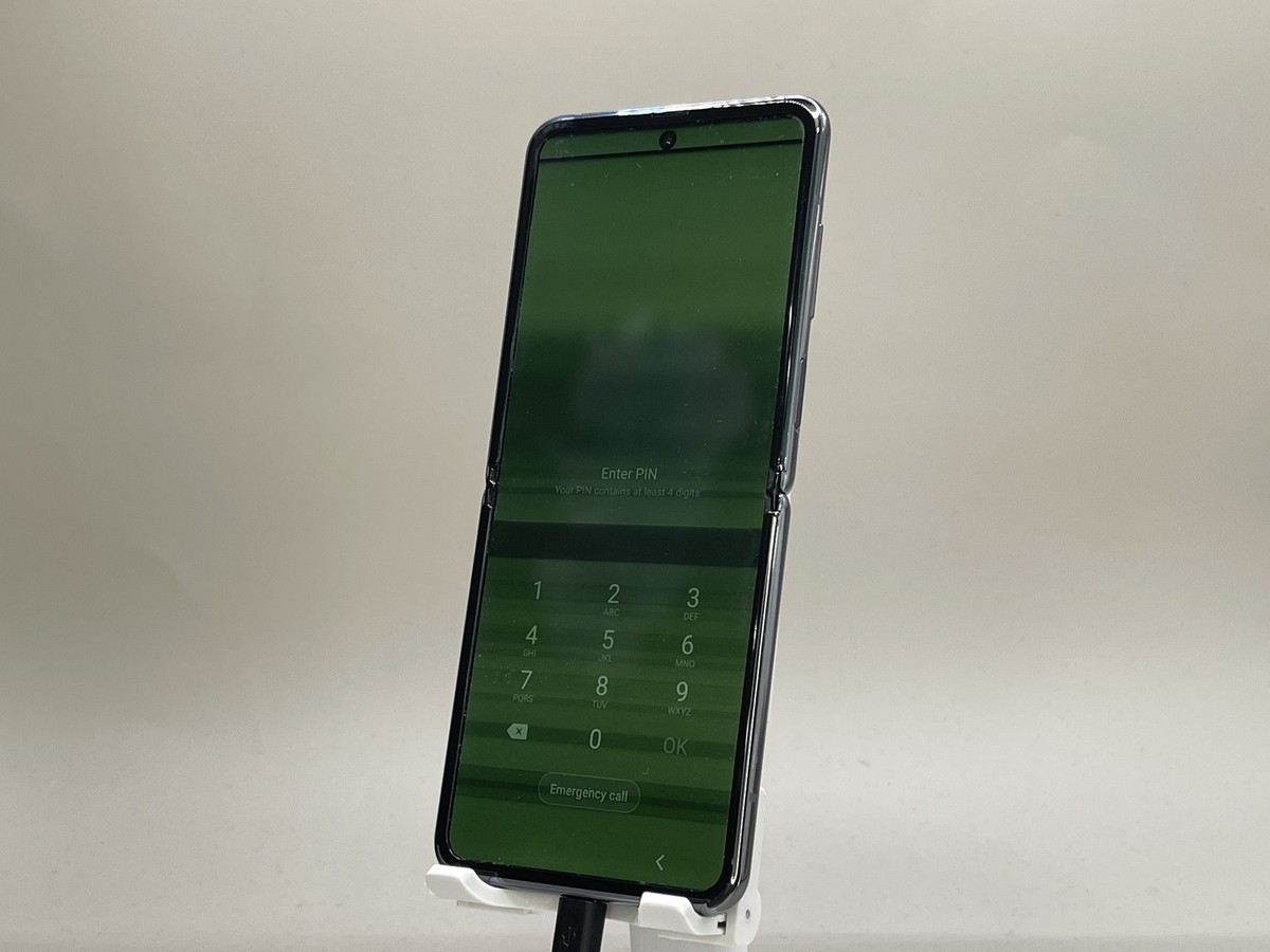 Samsung Galaxy Z Flip 5G SM-707U 新品画面 Samsung Galaxy Z Flip 5G SM-F707U Unlocked Mobile 256GB Mystic