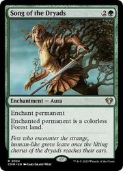 Song of the Dryads 324 Commander Masters
