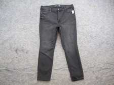 Old Navy Women's Size 20 Extra High-Rise Rockstar Super Skinny Jeans Gray