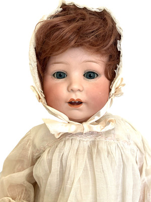 Antique German 18'' Cuno Otto Dressel COD Jutta 1914 Bisque Baby