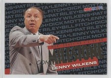 1995-96 NBA Hoops Milestone Lenny Wilkens #216 HOF 0a3