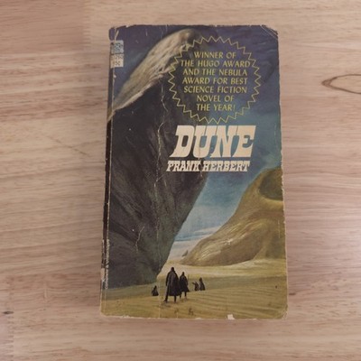 Dune by Frank Herbert, Vintage Ace PB 95 Cent