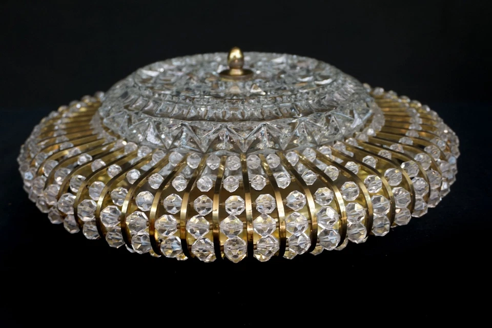 Deckenlampe  Deckenleuchter Kronleuchter Emil Stejnar  Plafoniere  Ø 40 cm - Bild 2 von 4