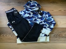 Under Armour Girls Hoodie  Athletic Pants Outfit Size YSM NWT 