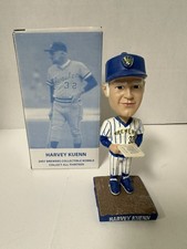 2007 MINI Harvey Kuenn PINSTRIPE MILWAUKEE BREWERS BOBBLEHEAD SGA 1982