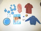 Vintage 1960s Mattel Barbie/Ken Clothing & Accessories Lot - Knitting Pretty+