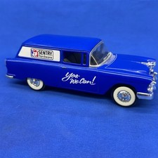 Sentry Hardware Liberty Classics Locking Coin Bank '55 Chevy Sedan Delivery 1:25