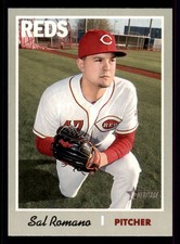 2019 Topps Heritage #133 Sal Romano Cincinnati Reds
