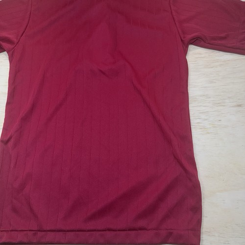 Vintage 1970s Hilton Red/Gray Bowling Polo Shirt Short Sleeve Mens S USA Made - Picture 18 of 18