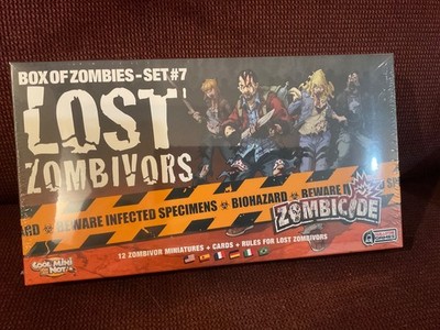 Zombicide Box of Zombies Set #7 Lost Zombivors NIB Sealed CMON GUG0056