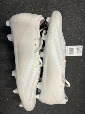 Adidas Men s 10.5 X CRAZYFAST.3 FG  Triple White  Soccer Cleats GY7430 NEW