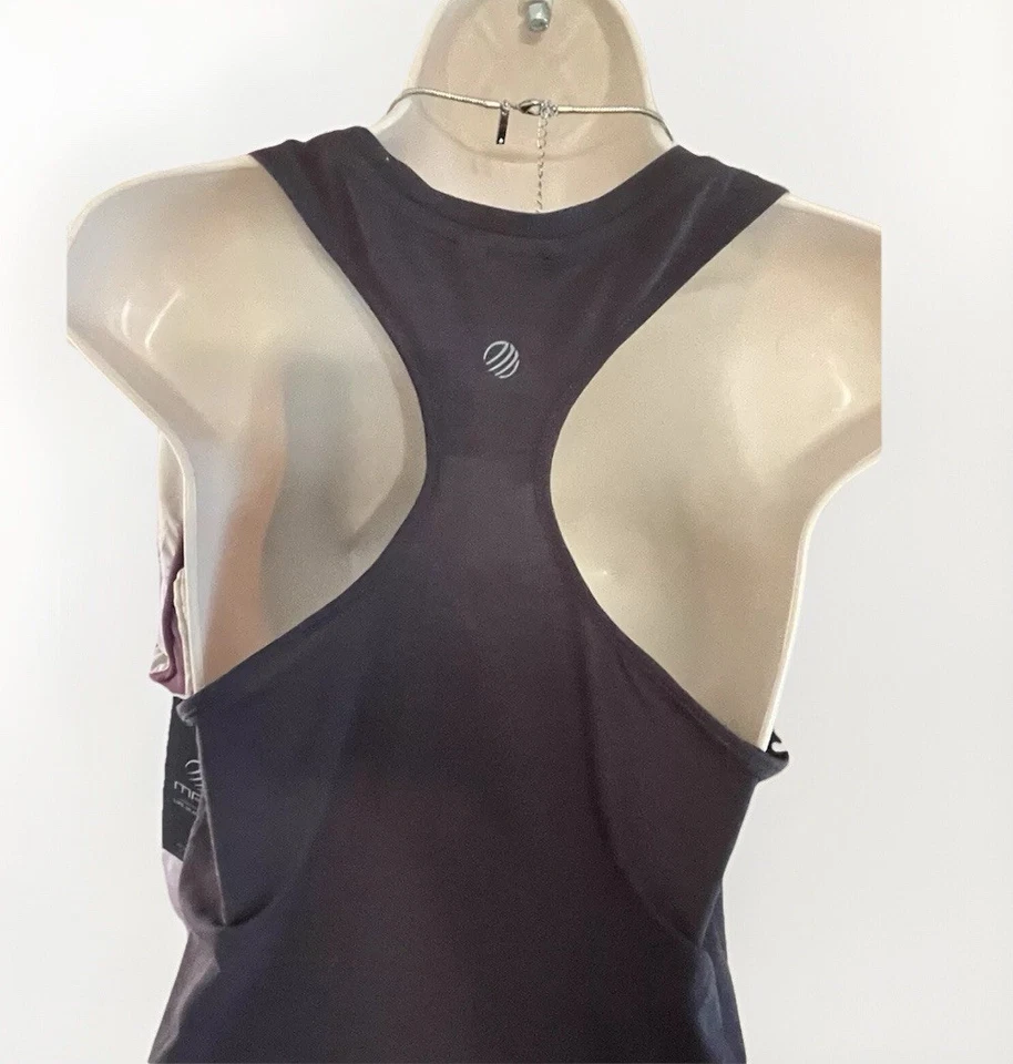 Camiseta sin mangas MPG Sport Performance Bounce Racer Back para mujer talla mediana nueva con etiquetas Foto 4 de 4