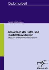 Kerstin Matthiessen | Senioren in der Hotel- und Gaststättenwirtschaft | Buch