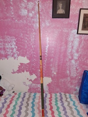 Vintage Budweiser Pool Stick Billiards Cue Two-Piece Threaded