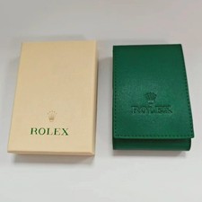 Rolex Leather Travel Pouch