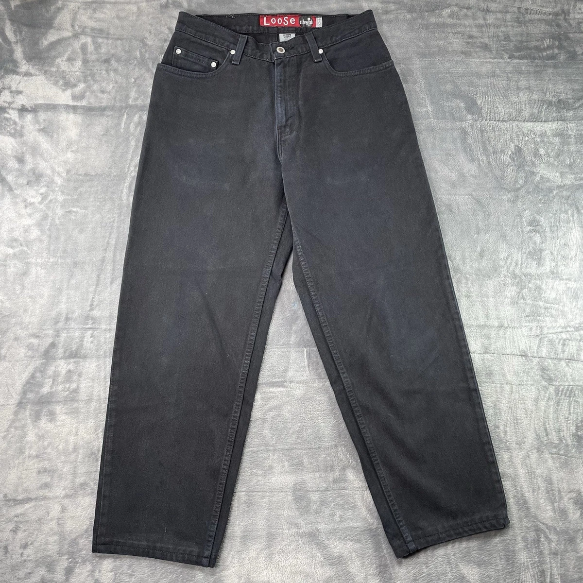 Levi's Silvertab Black Jeans for Men for sale | eBay