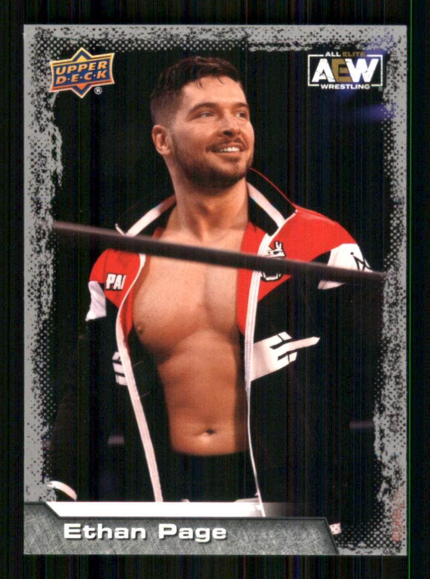 Ethan Page 2022 Upper Deck AEW #8 76401