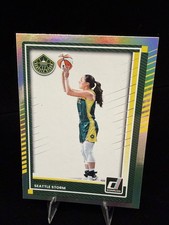 Nika Muhl Silver Holo #81 2025 Panini Donruss WNBA Seattle Storm