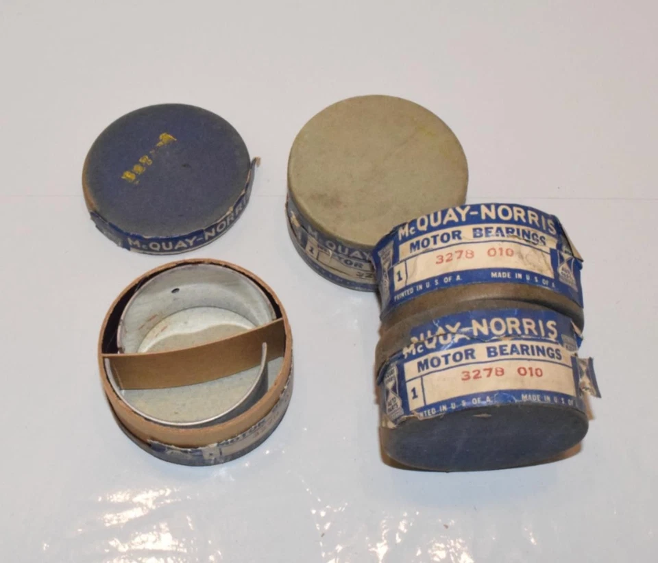4x McQuay-Norris Engine Connecting Bearing 3278 .010 Vintage - C33 - Image 2 of 4