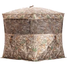 Rhino RB24 Hunting 3-Person 5 Hub Blind - Realtree Edge