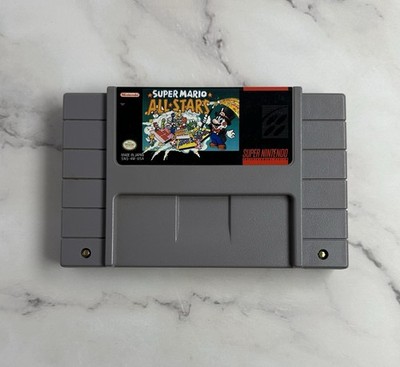 Super Mario All-Stars (Super Nintendo, 1993) - Authentic & Tested Saves