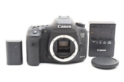 【Mint】CANON EOS 7D Mark II 20.2MP Digital SLR Camera Body English Charger TESTED