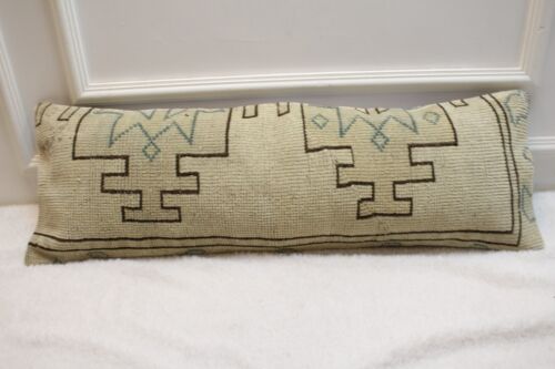 Bedroom Design Rug Pillow, 12x3 inc Long Lumbar Pillow Case, Home Design Rug - Picture 9 of 9