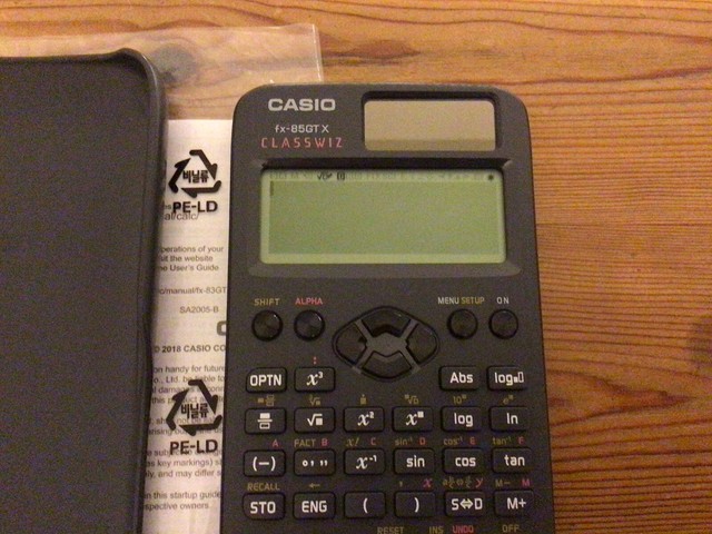 casio fx85gtx