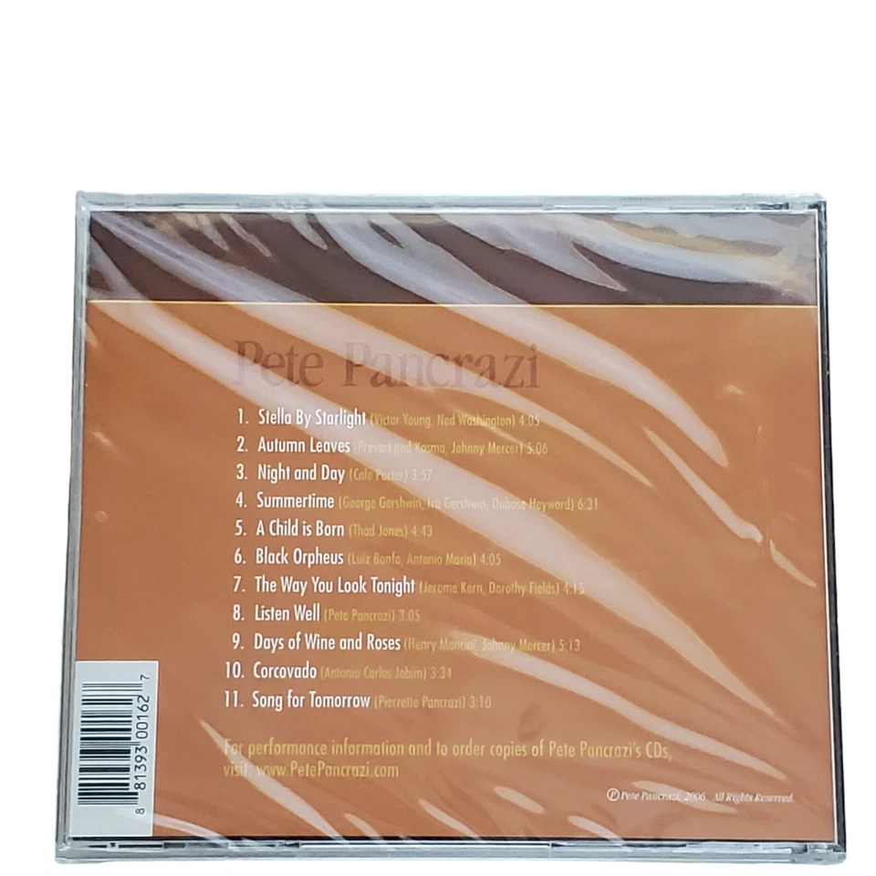 Pete Pancrazi Trio Songbook 2006 CD 11 Song Tracks New Sealed  Foto 4 de 4
