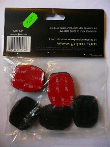 Flat Adhesive Mounts GOPRO AAFLT-001. 5 Stand Adhesive Flat for Camera - Picture 2 of 2