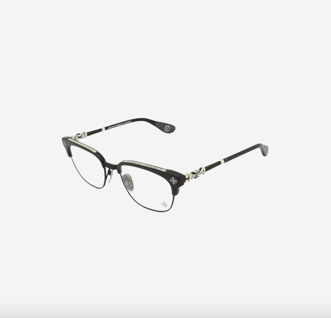 Chrome Hearts Bonennoisseur II Matte Black Eye Glasses Frame Chrome Hearts Bonennoisseur II Matte Black Eye Glasses Frame