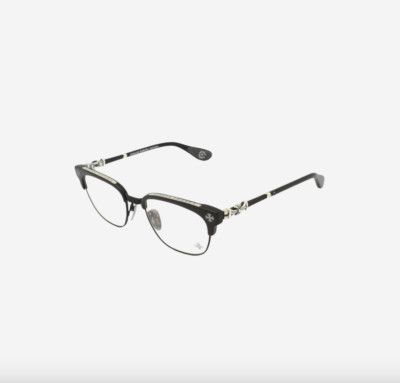 【人気/関税/送料込み】 Chrome Hearts Bonennoisseur II Black Chrome Hearts Bonennoisseur II Matte Black Eye Glasses Frame