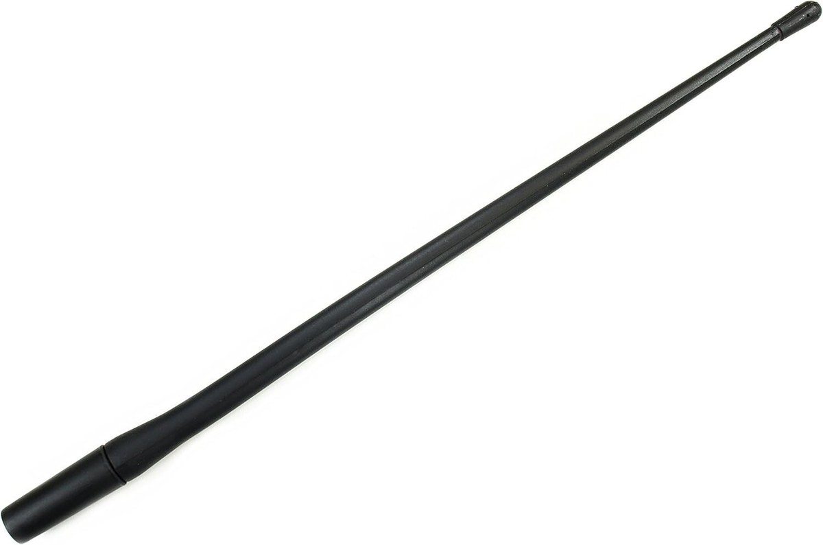 16 Inch Black Rubber Power Antenna Mast For Nissan Titan & Titan XD 2004-2023 - AM/FM Radio, Easy Install