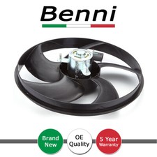 Benni Radiator Cooling Fan Motor Fits Peugeot 206 1.1 Petrol (1998-)