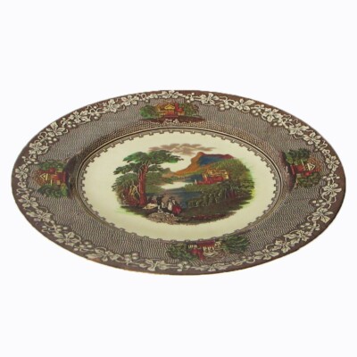 Jenny Lind 1795 Royal Staffordshire Pottery England, Brown 10 Jenny Lind 1795 Royal Staffordshire Pottery England, Brown 10